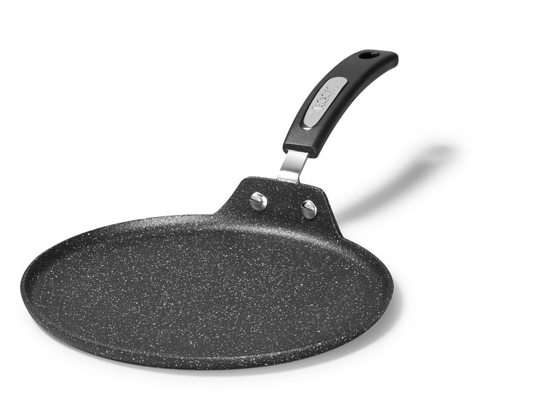 Starfrit The Rock 26cm (10") Non-Stick Multi Pan - Tawa - Durable Forged Aluminum - Oven Safe - PFOA Free - Easy to Clean - Black - Image 1